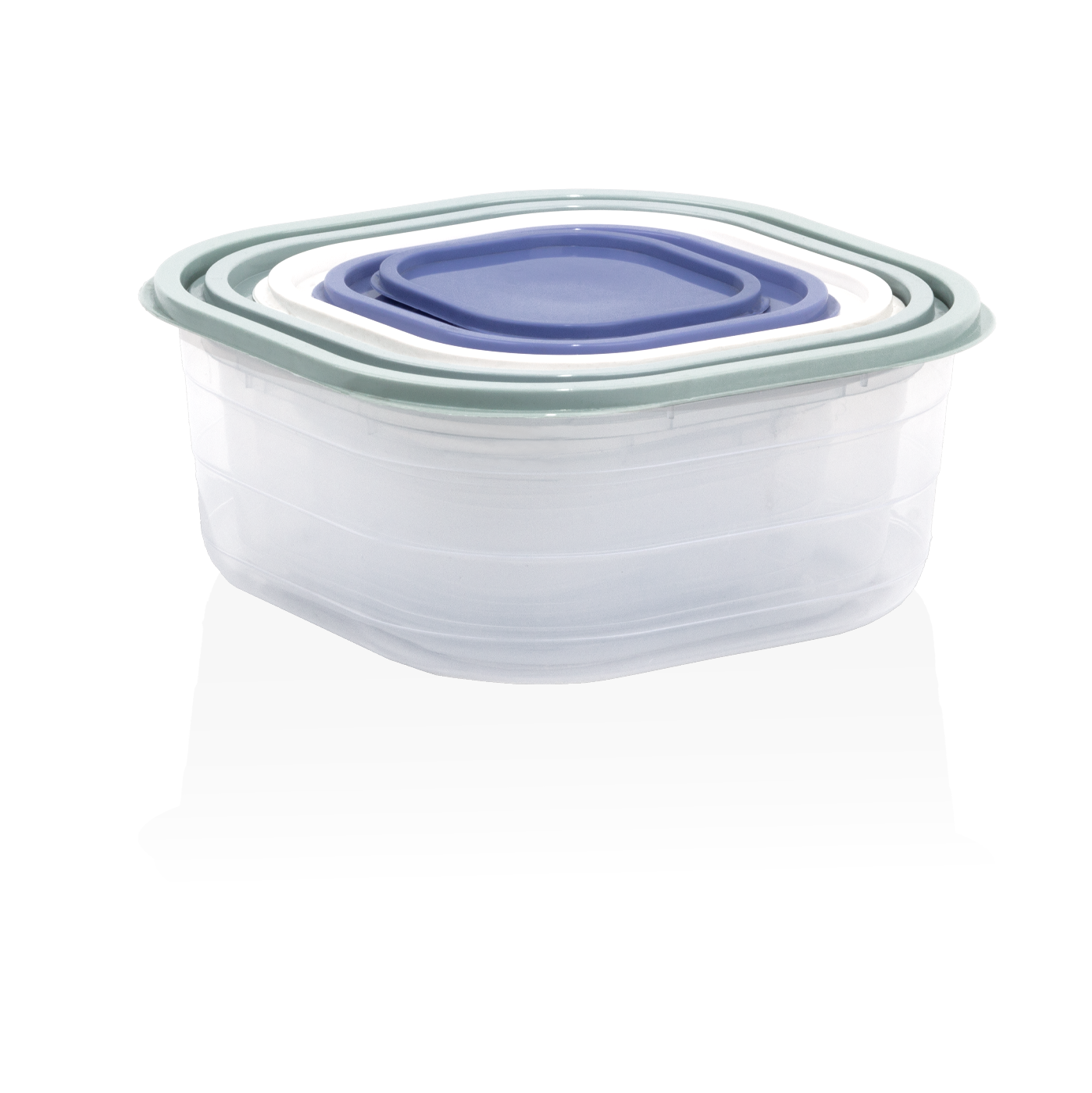 500,800,1100,1500,2500 ML PROBOX SQUARE MAXI SET OF 5